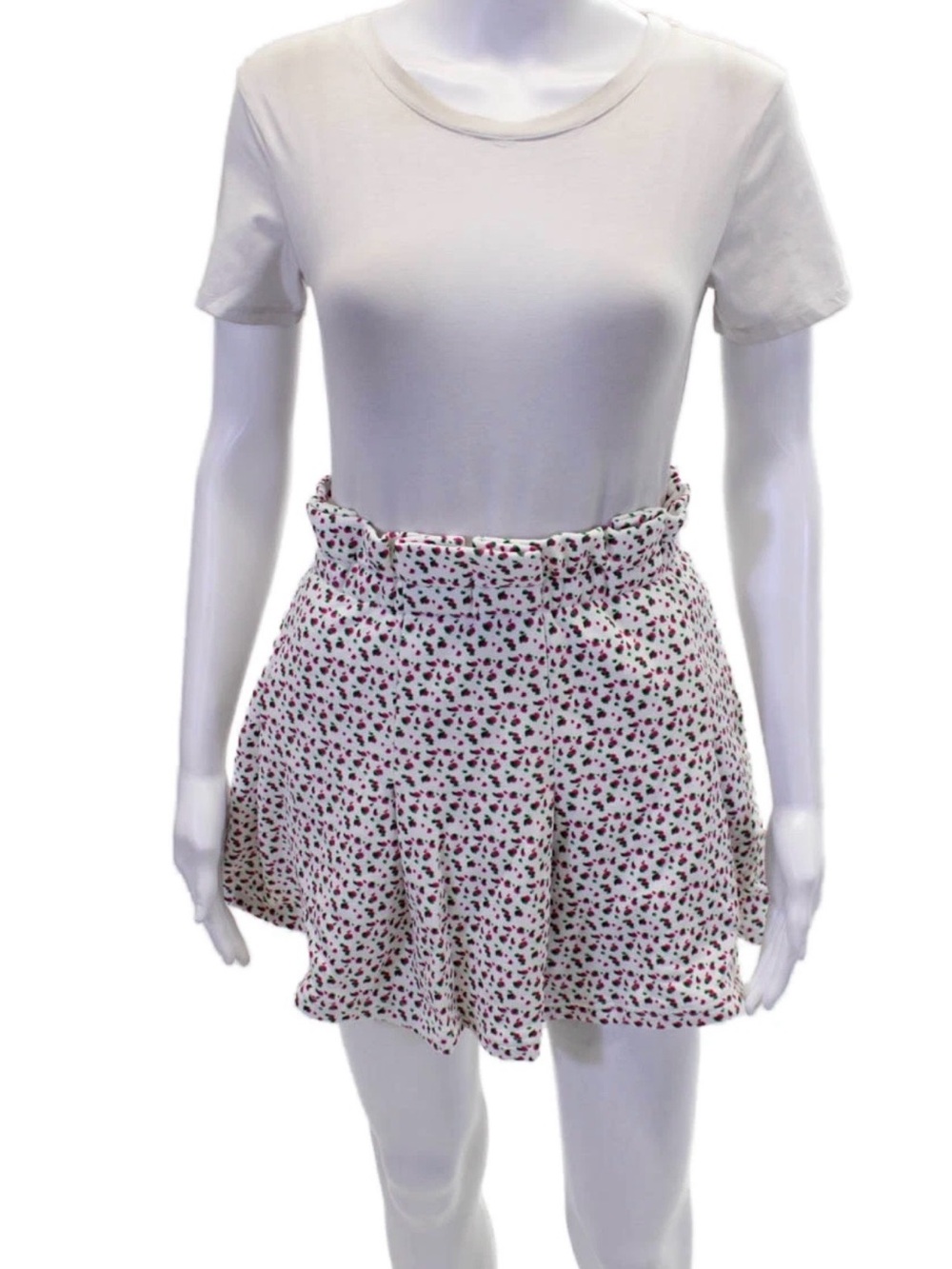 Something Navy Mya Skort with Pink Floral Print - Picture 5 of 5